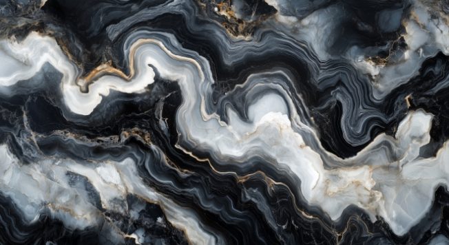 vecteezy_a-black-and-white-image-of-a-marble-wall-with-gold-accents_51482378